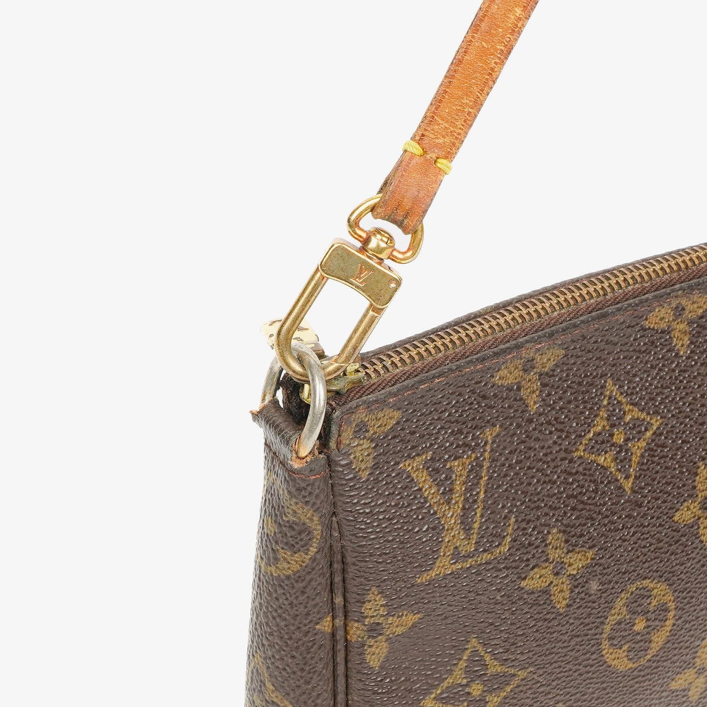 Louis Vuitton Pochette Accessoires Clutch-Handtasche aus Monogram Canvas