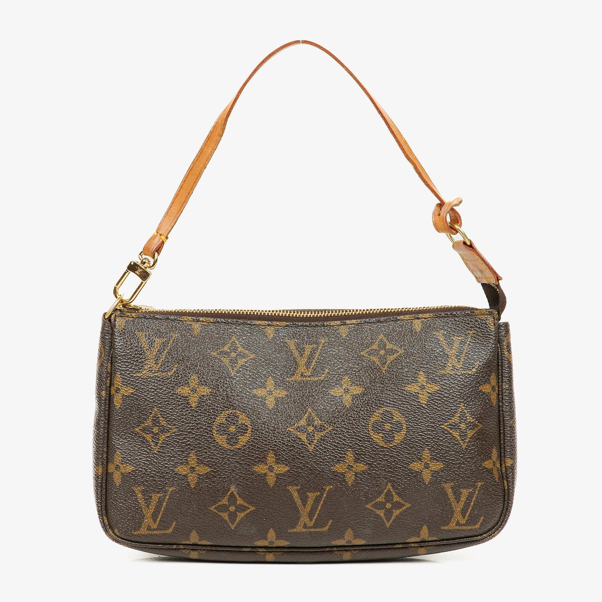 Louis Vuitton Pochette Accessoires Clutch Handtasche aus Monogram Canvas