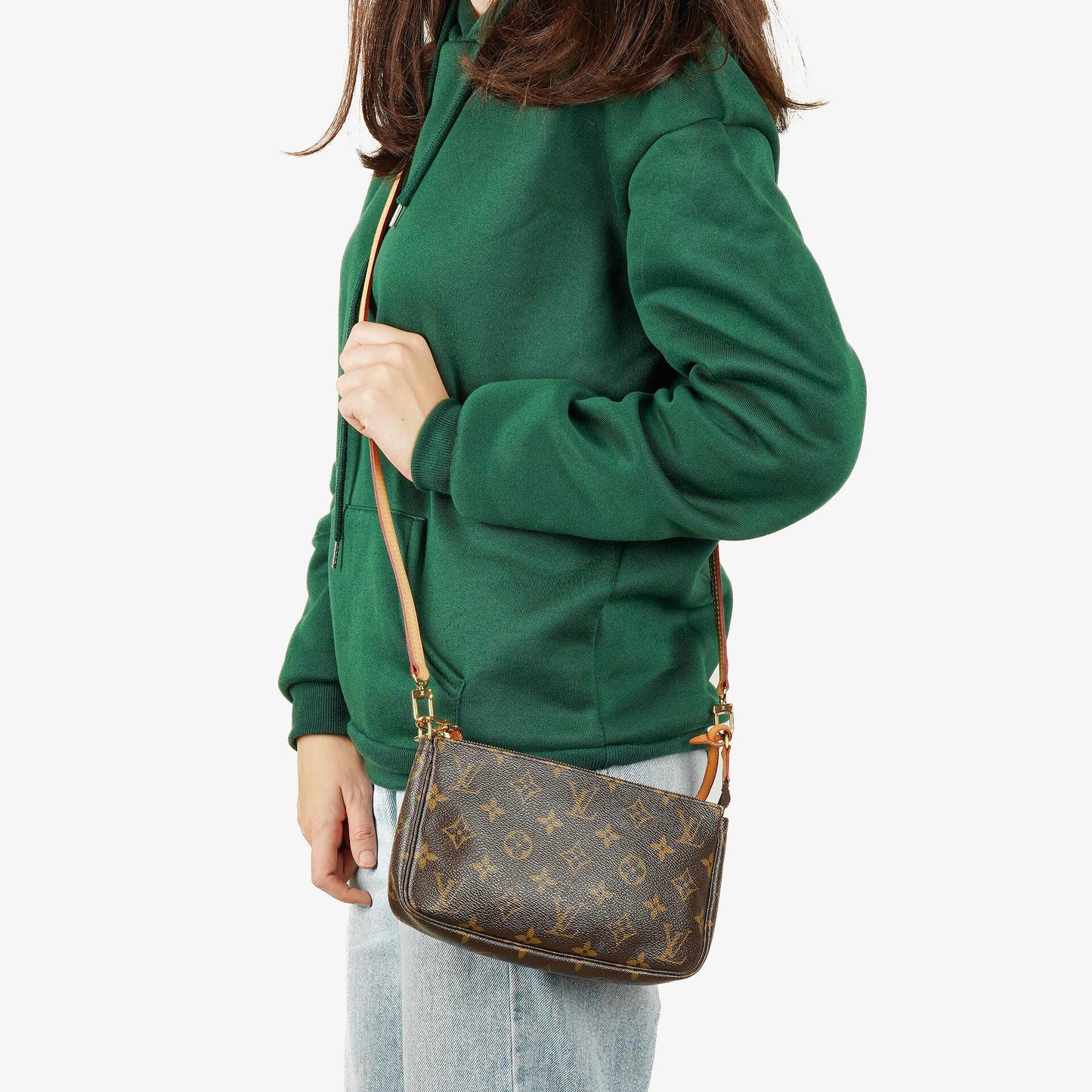 Louis Vuitton Pochette Accessoires Clutch Handtasche aus Monogram Canvas
