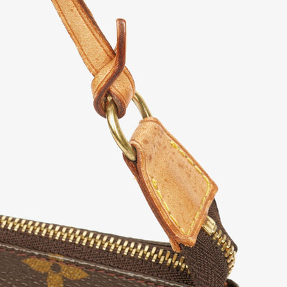 Louis Vuitton Pochette Accessoires Clutch-Handtasche aus Monogram Canvas