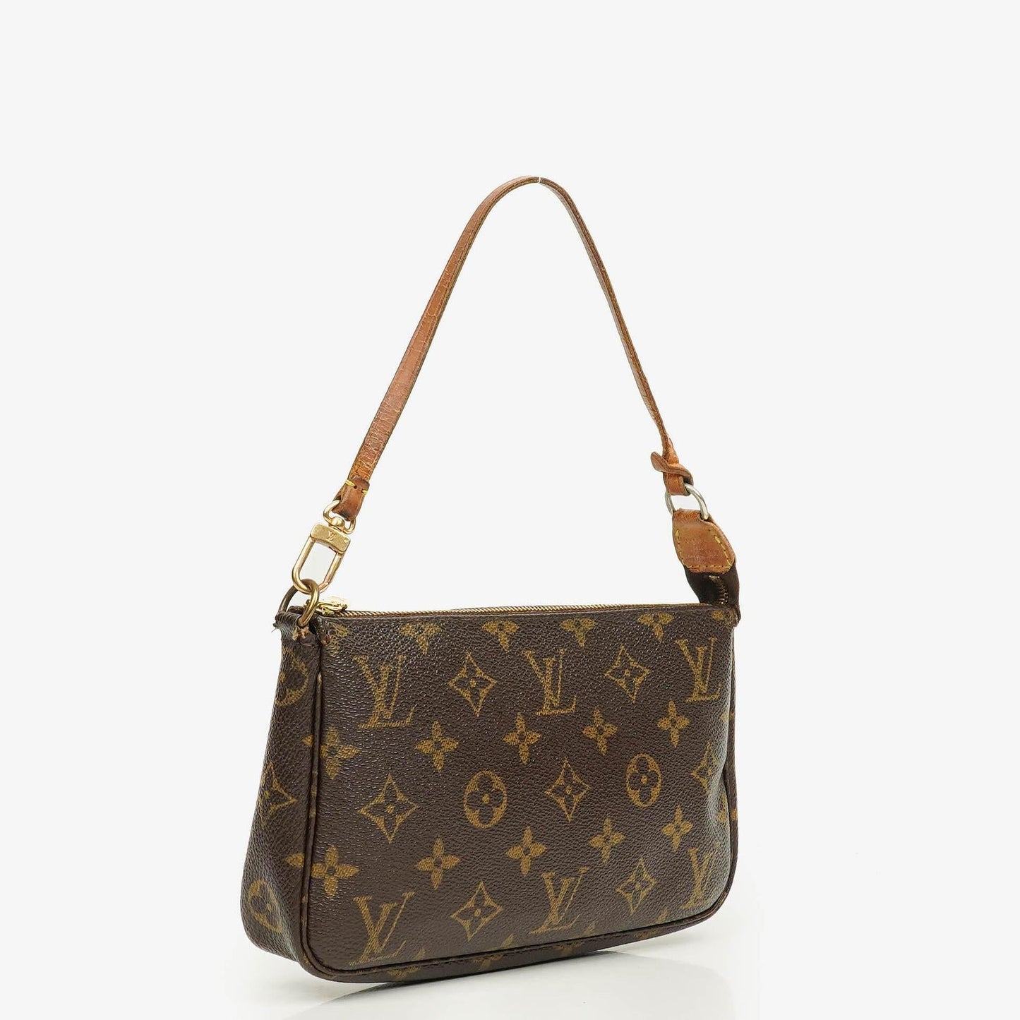 Louis Vuitton Pochette Accessoires Clutch-Handtasche aus Monogram Canvas