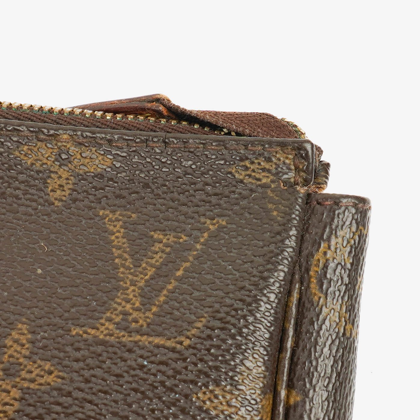 Louis Vuitton Pochette Accessoires Clutch-Handtasche aus Monogram Canvas