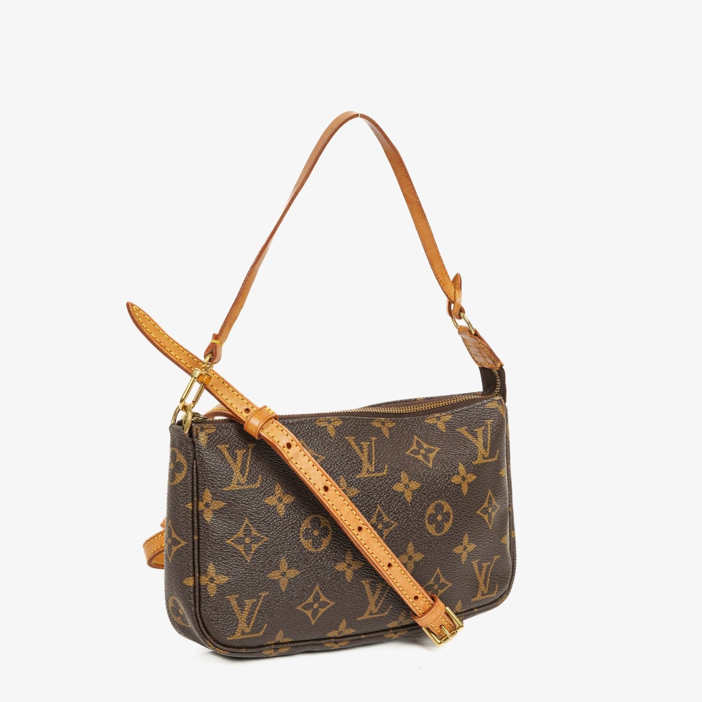Louis Vuitton Pochette Accessoires Clutch-Handtasche aus Monogram Canvas