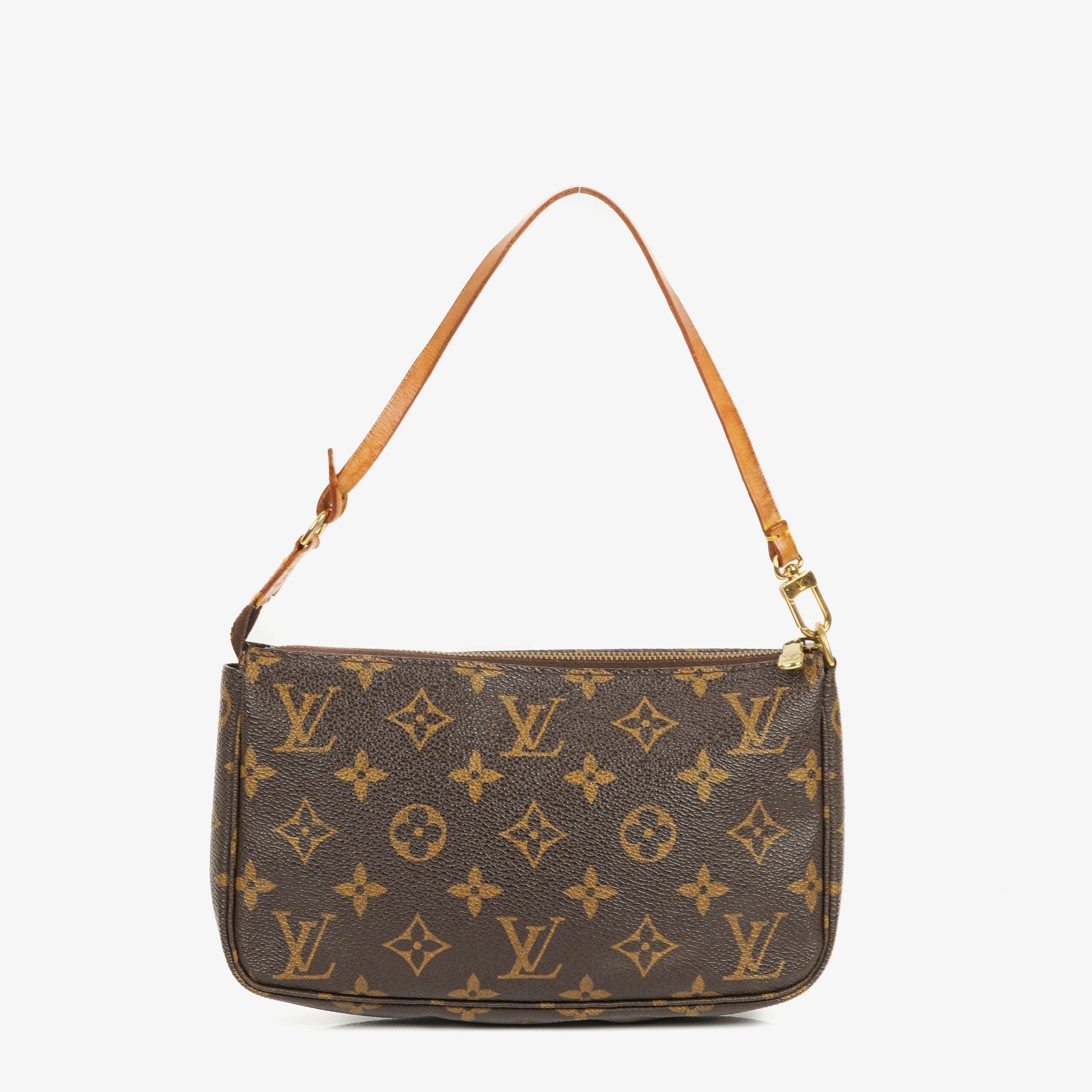 Louis Vuitton Pochette Accessoires Clutch-Handtasche aus Monogram Canvas