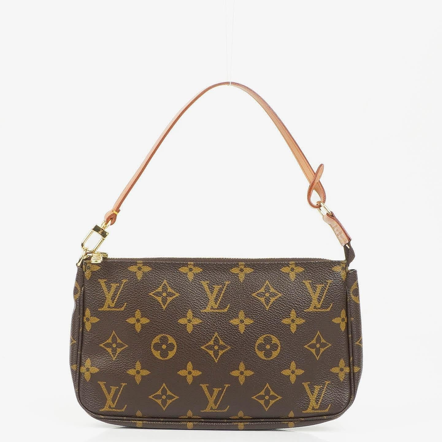 Louis Vuitton Pochette Accessories Monogram Canvas Clutch