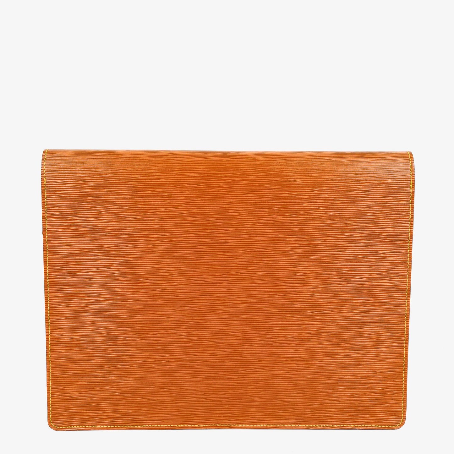 Louis Vuitton Pochette Documents aus Cognac Epi Leder