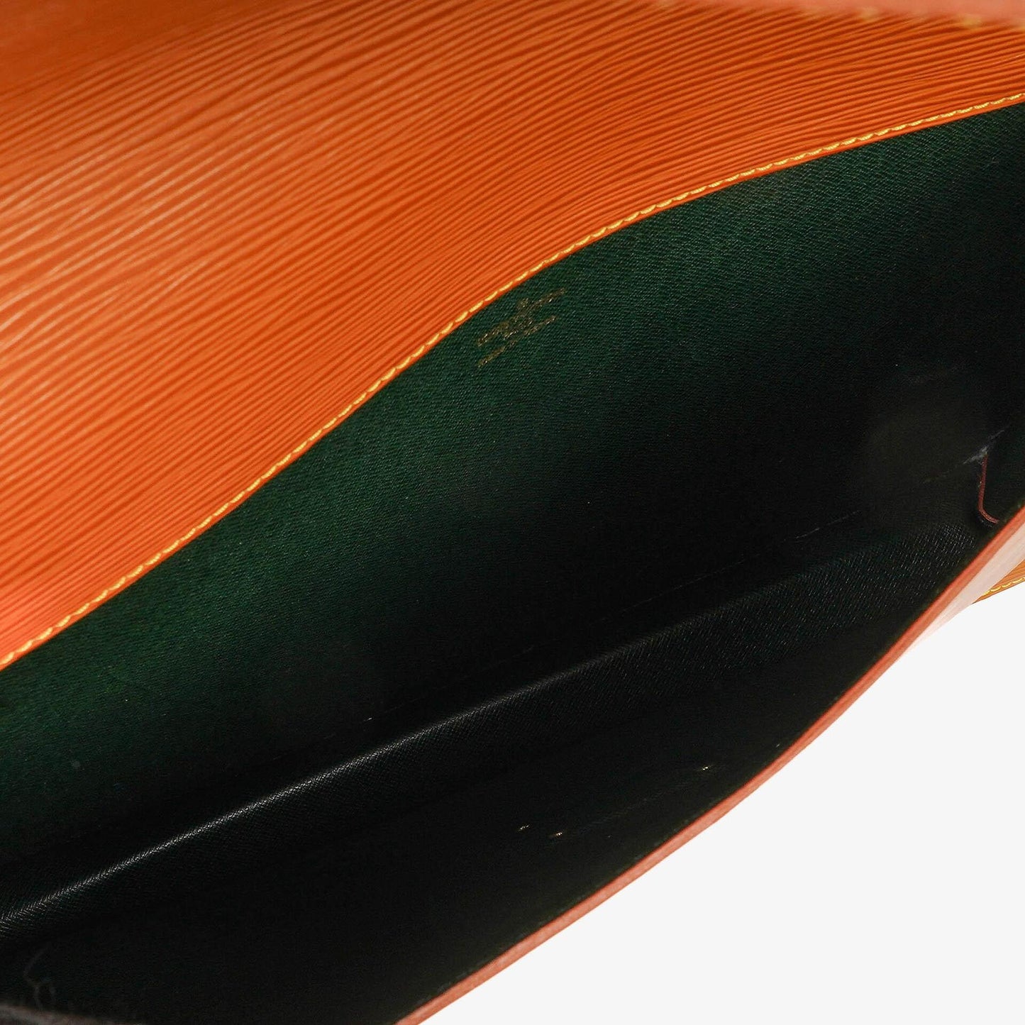 Louis Vuitton Pochette Documents aus Cognac Epi Leder