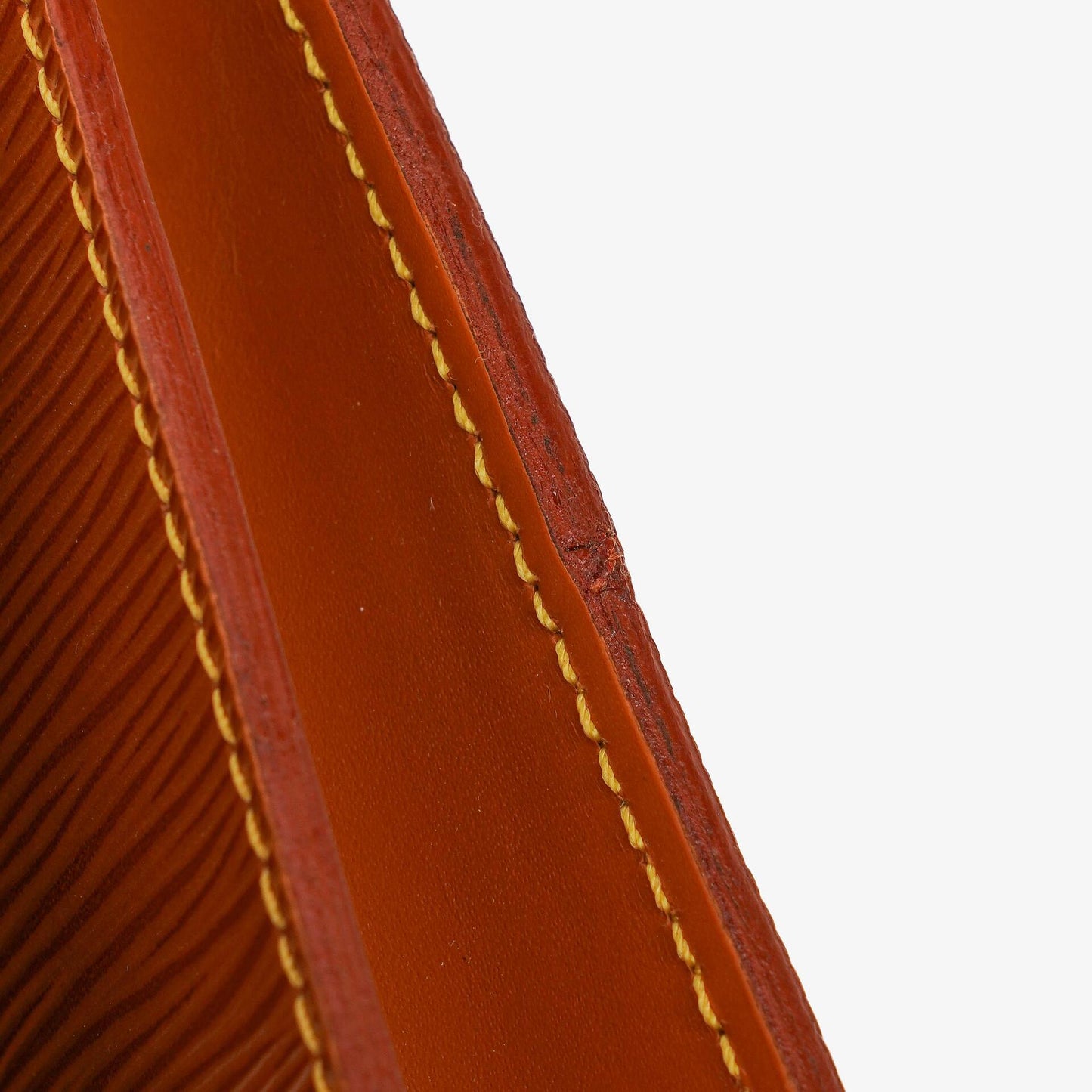 Louis Vuitton Pochette Documents aus Cognac Epi Leder