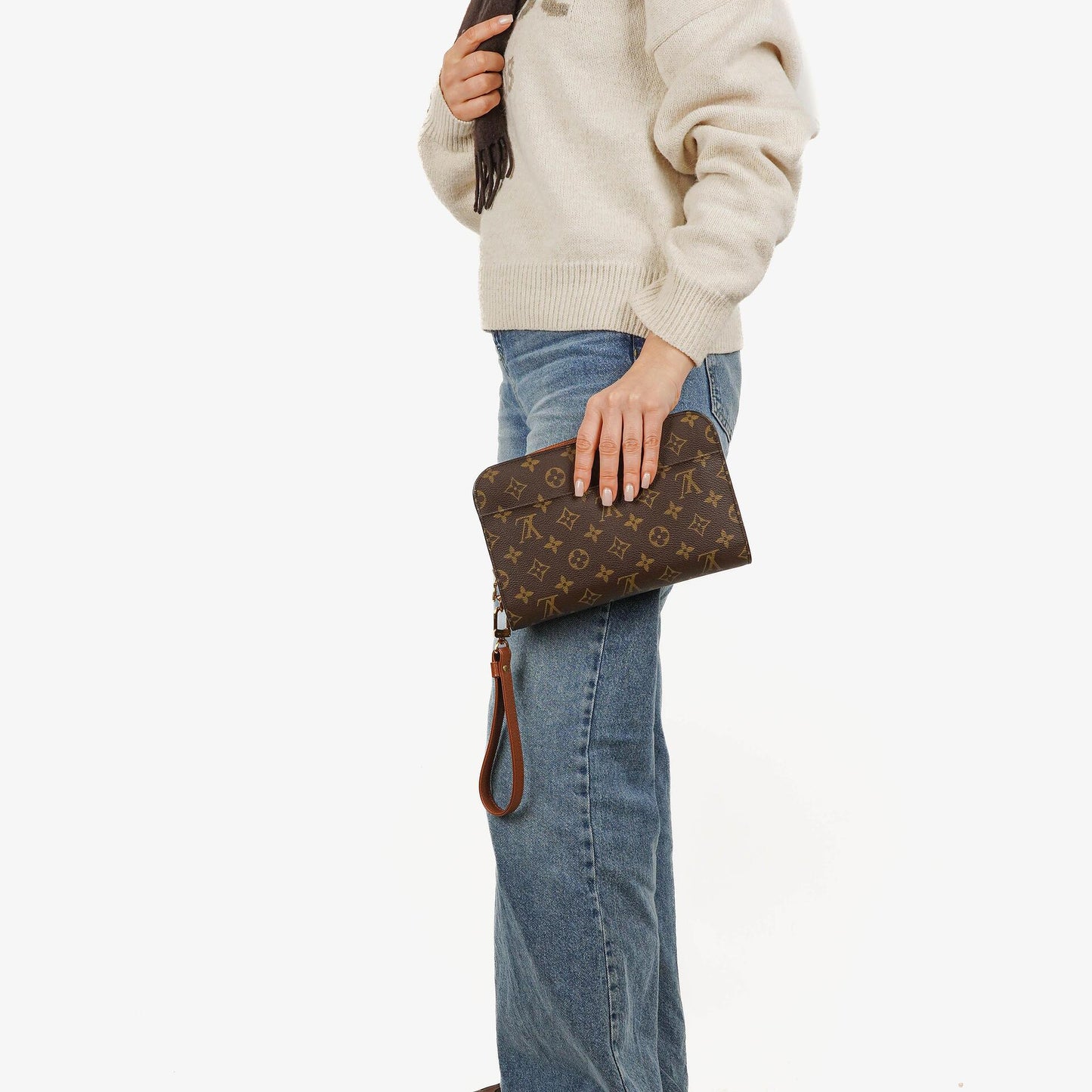 Louis Vuitton Pochette Orsay Clutch aus Monogram Canvas
