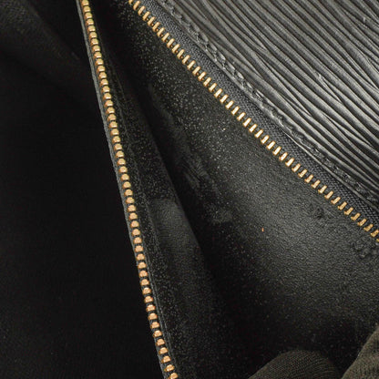 Louis Vuitton Pochette Sellier Dragonne Clutch aus schwarzem Epi-Leder