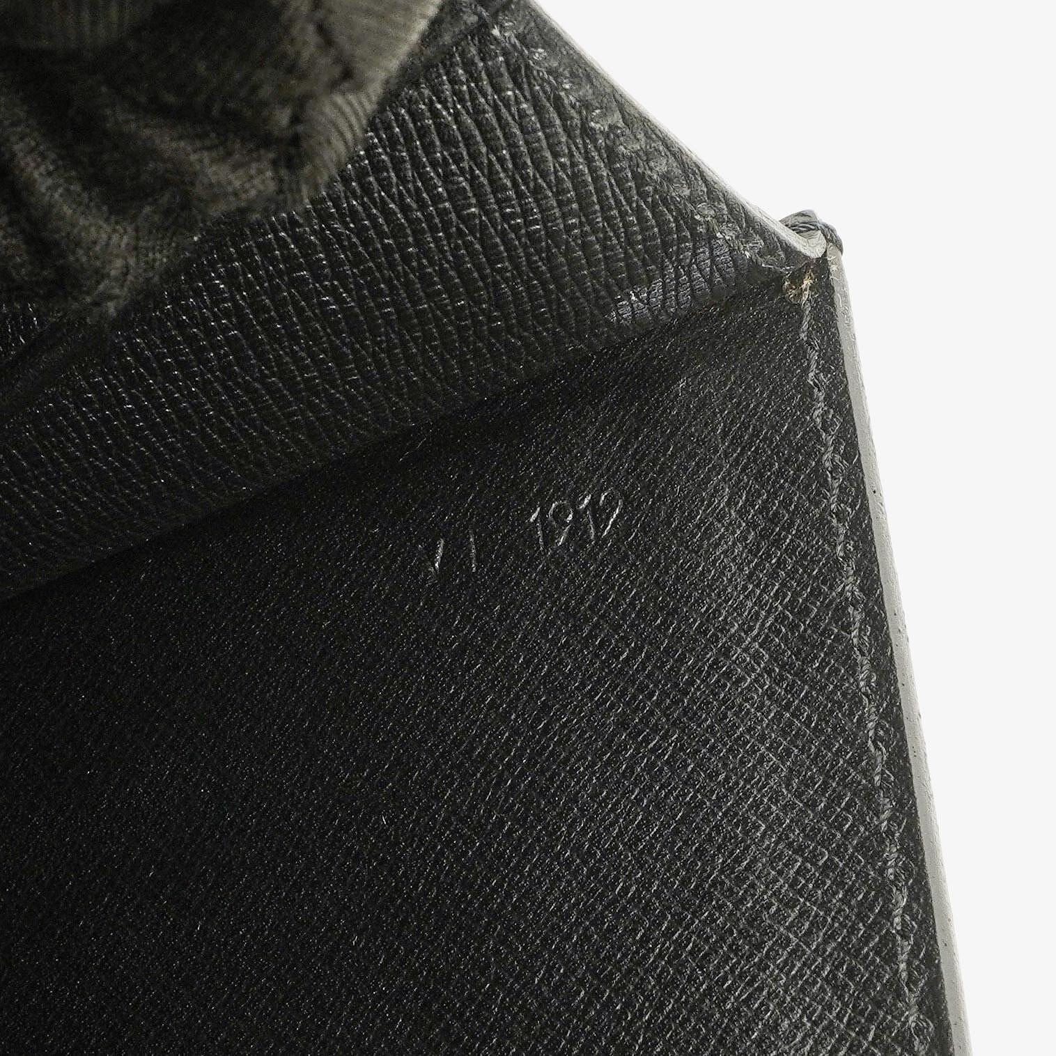 Louis Vuitton Pochette Sellier Dragonne Clutch aus schwarzem Epi-Leder