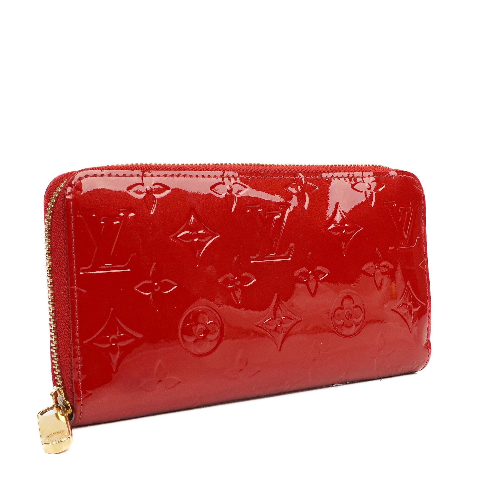 Louis Vuitton Pomme D'Amour Vernis Zippy Geldbörse, 2012