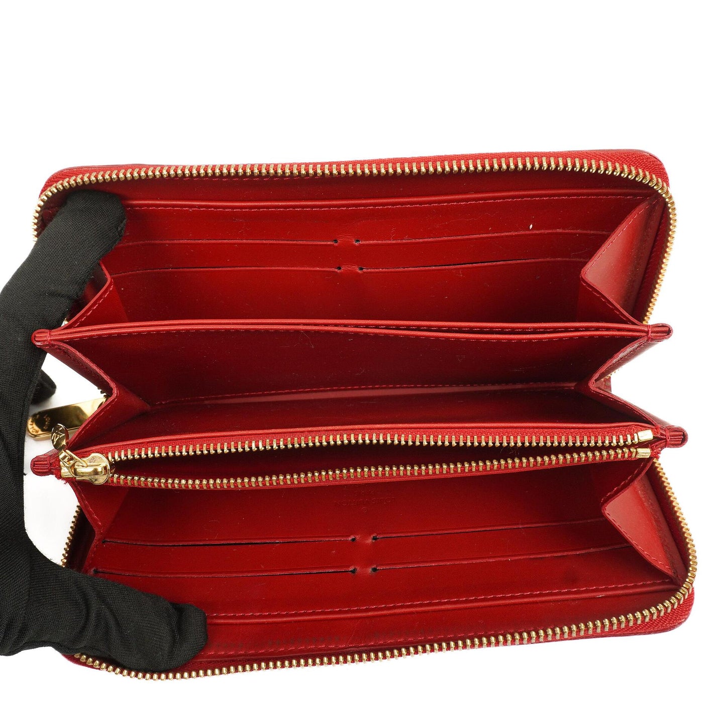 Louis Vuitton Pomme D'Amour Vernis Zippy Geldbörse, 2012