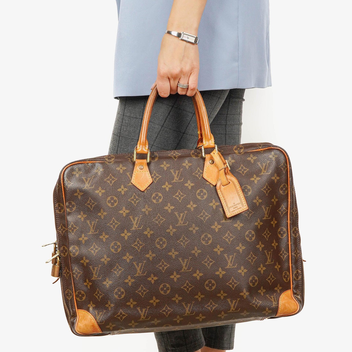 Louis Vuitton Porte-Documents Voyage GM Aktentasche aus Monogram Canvas
