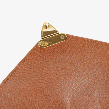 Louis Vuitton Porte-Documents Senateur Clutch-Tasche aus Monogram Canvas