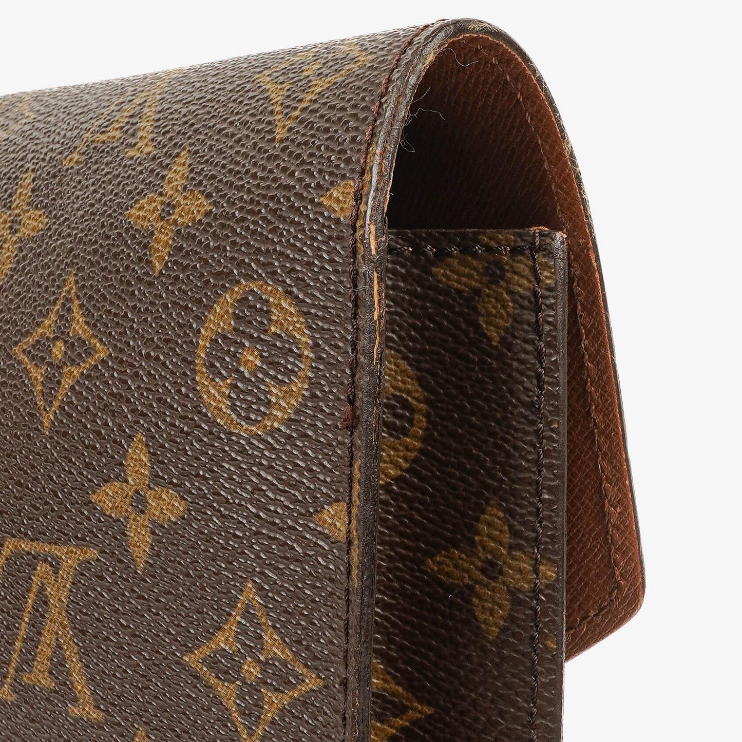 Louis Vuitton Porte-Documents Senateur Clutch-Tasche aus Monogram Canvas