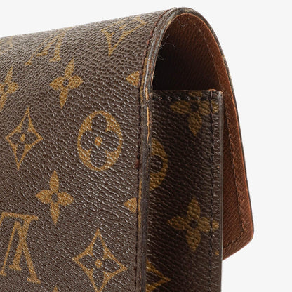 Louis Vuitton Porte-Documents Senateur Clutch-Tasche aus Monogram Canvas