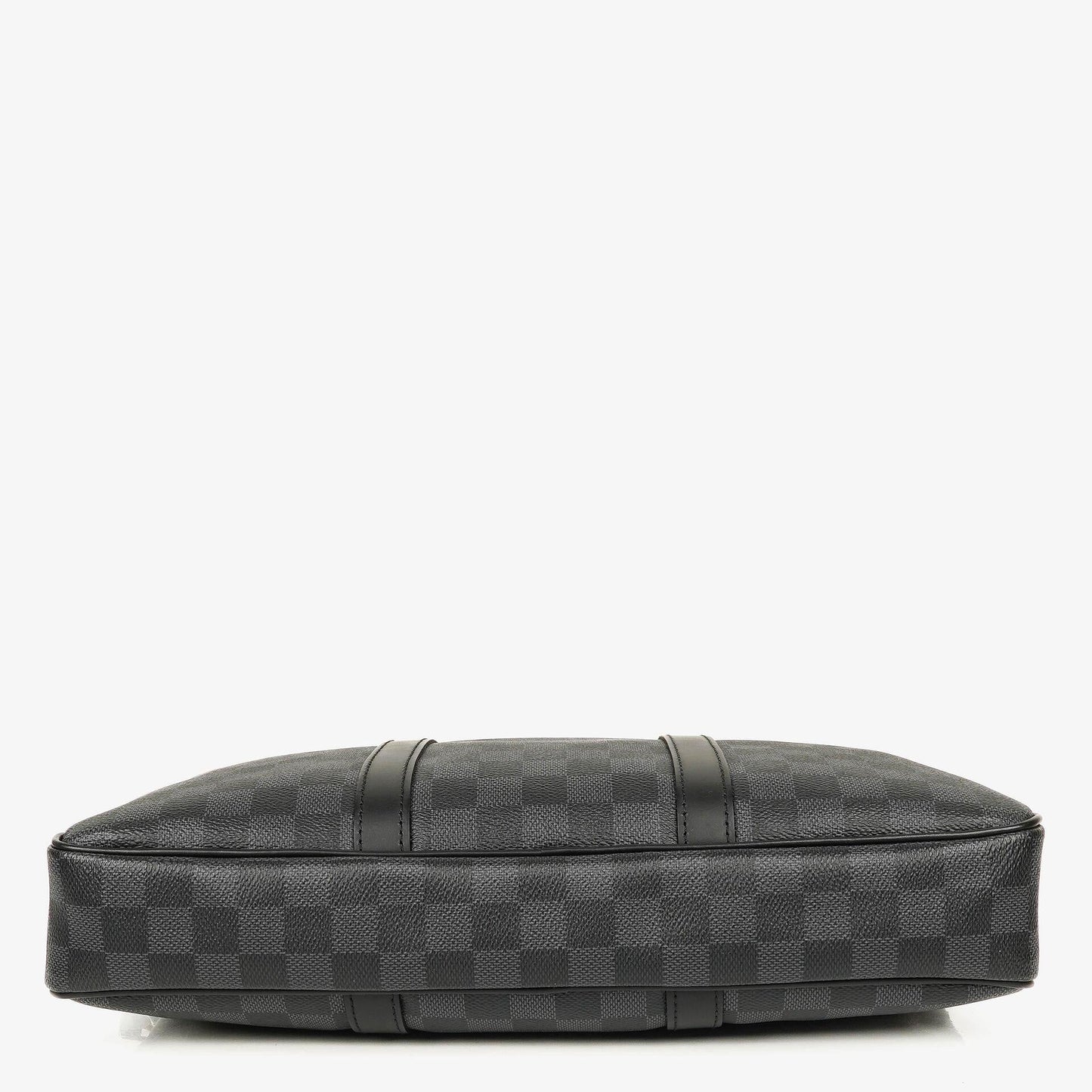 Louis Vuitton Porte-Documents Voyage Tasche aus Damier Graphite Canvas