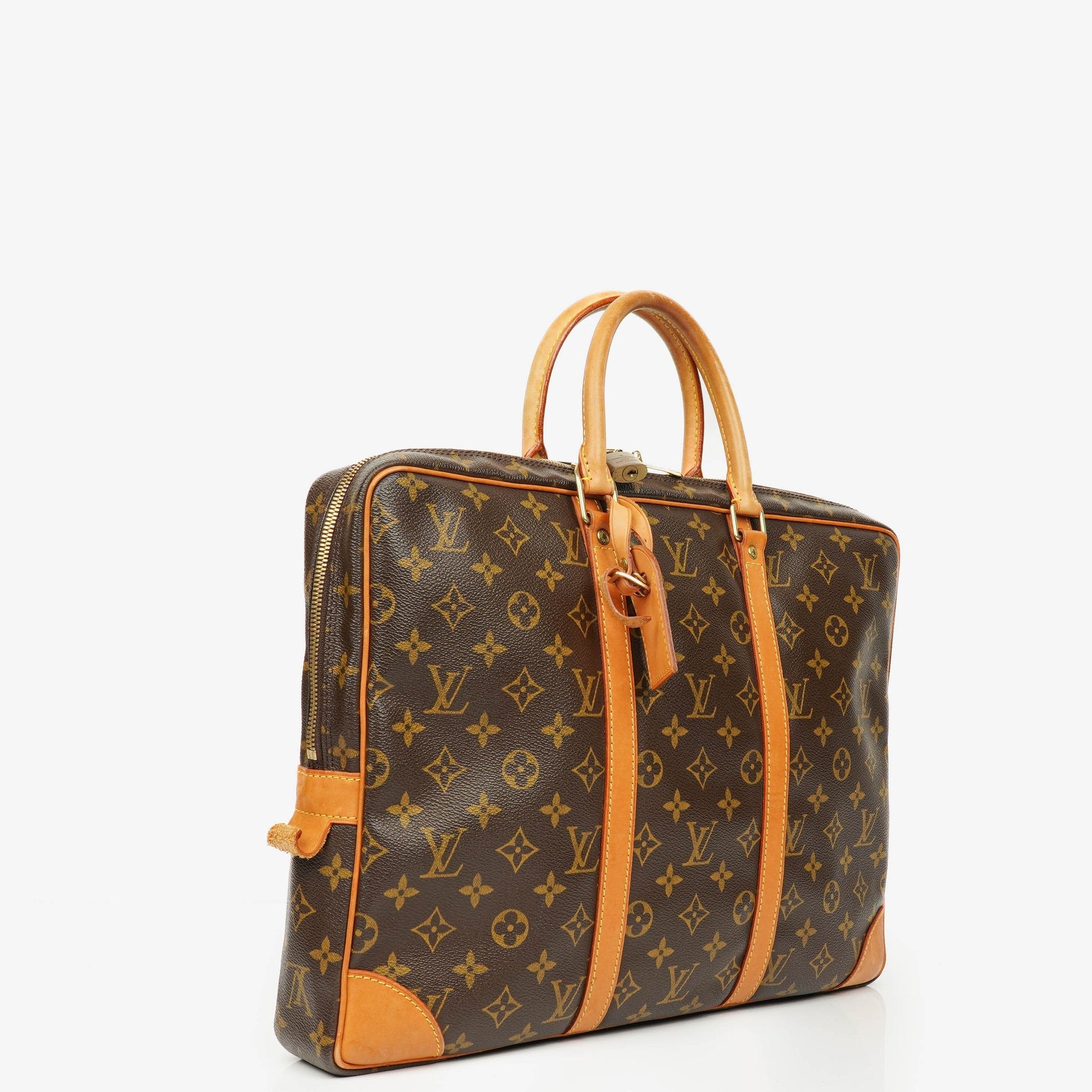 Louis Vuitton Porte-Documents Voyage Aktentasche aus Monogram Canvas
