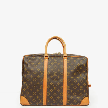 Louis Vuitton Porte-Documents Voyage Aktentasche aus Monogram Canvas