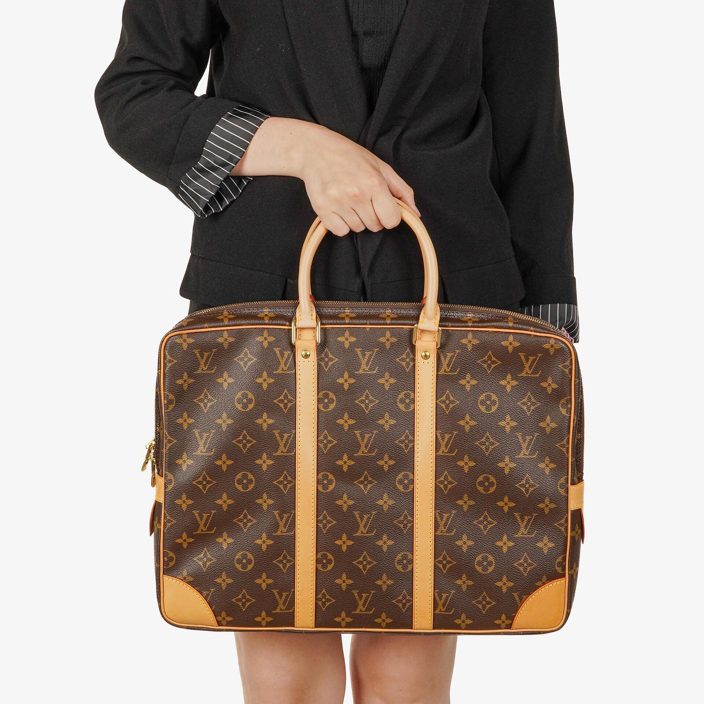 Louis Vuitton Porte-Documents Voyage PM Aktentasche aus Monogram Canvas