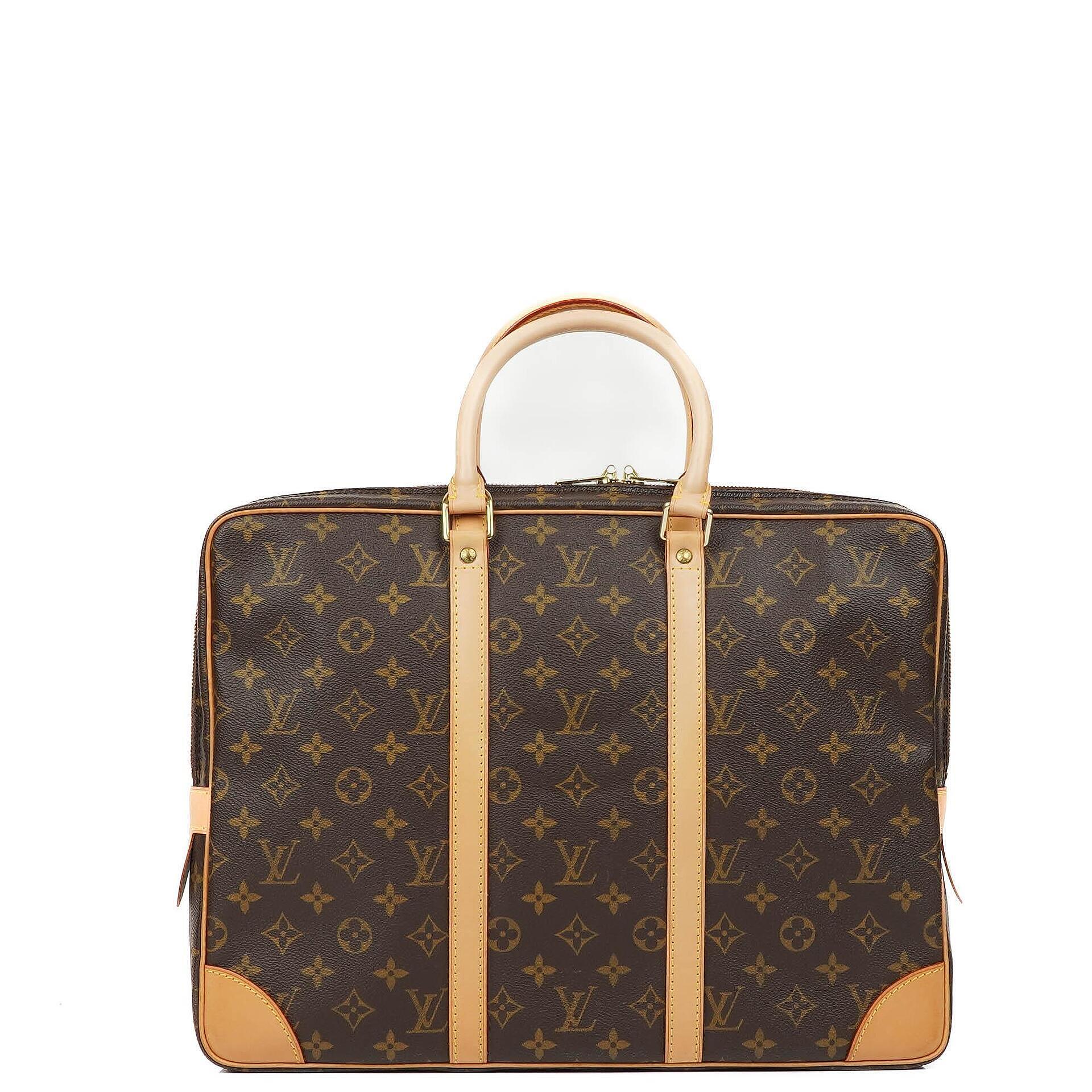 Louis Vuitton Porte-Documents Voyage PM Aktentasche aus Monogram Canvas