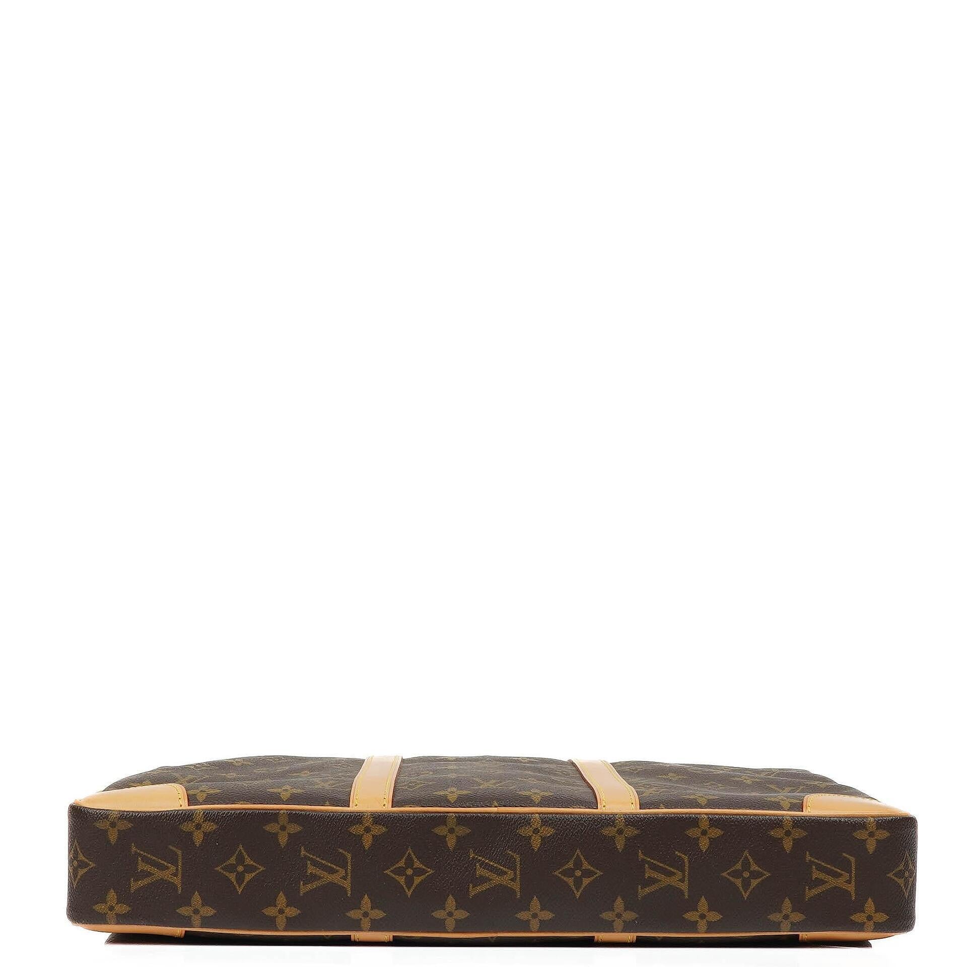Louis Vuitton Porte-Documents Voyage PM Aktentasche aus Monogram Canvas