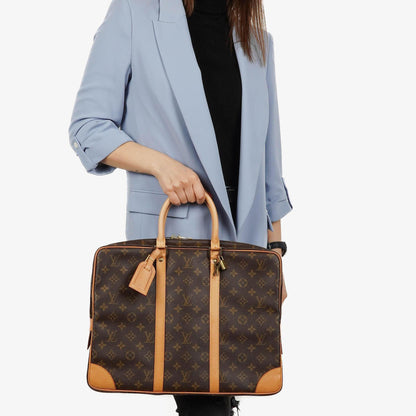 Louis Vuitton Porte-Documents Voyage PM Aktentasche aus Monogram Canvas