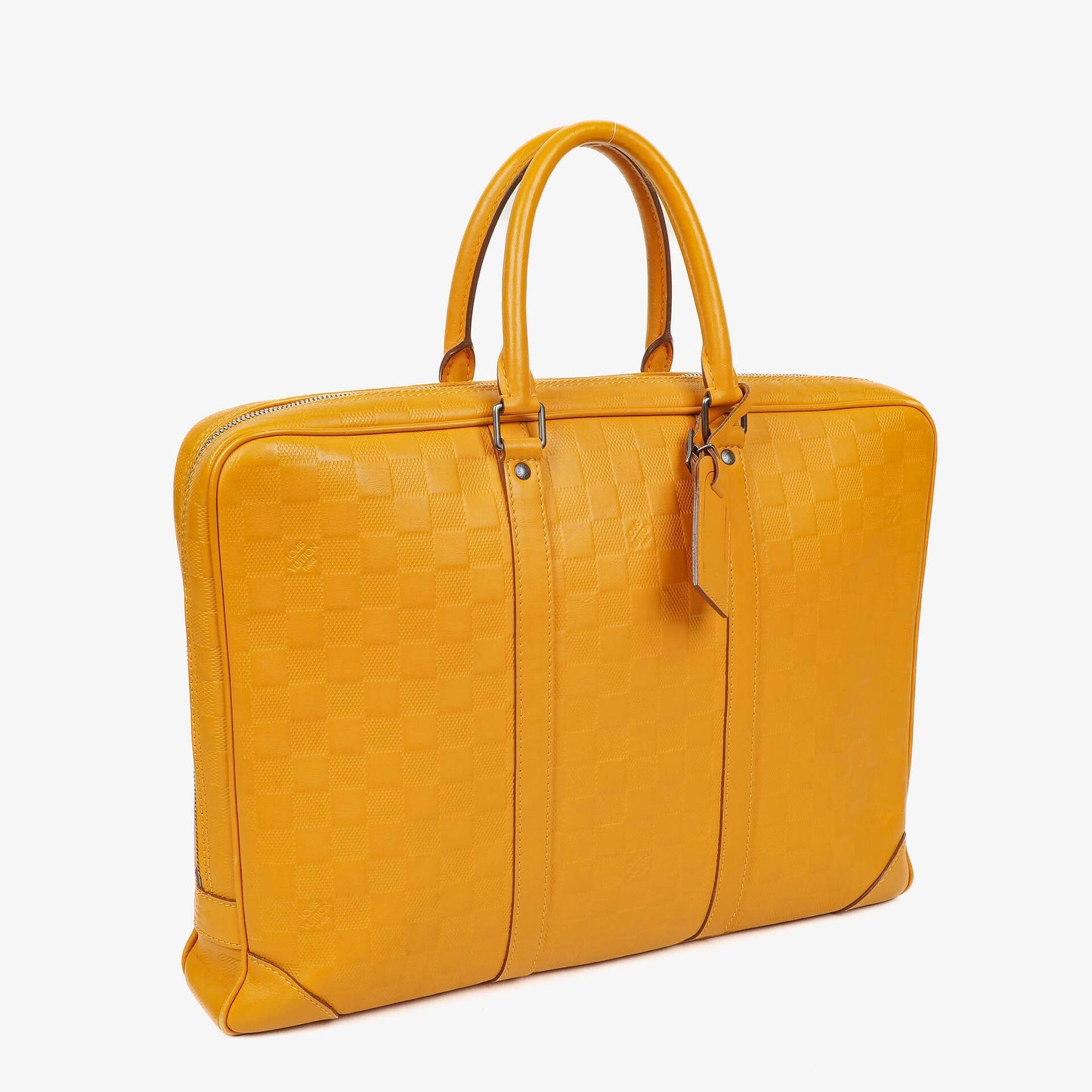 Louis Vuitton Porte-Documents Voyage Aktentasche aus Solar Damier Infini Leder