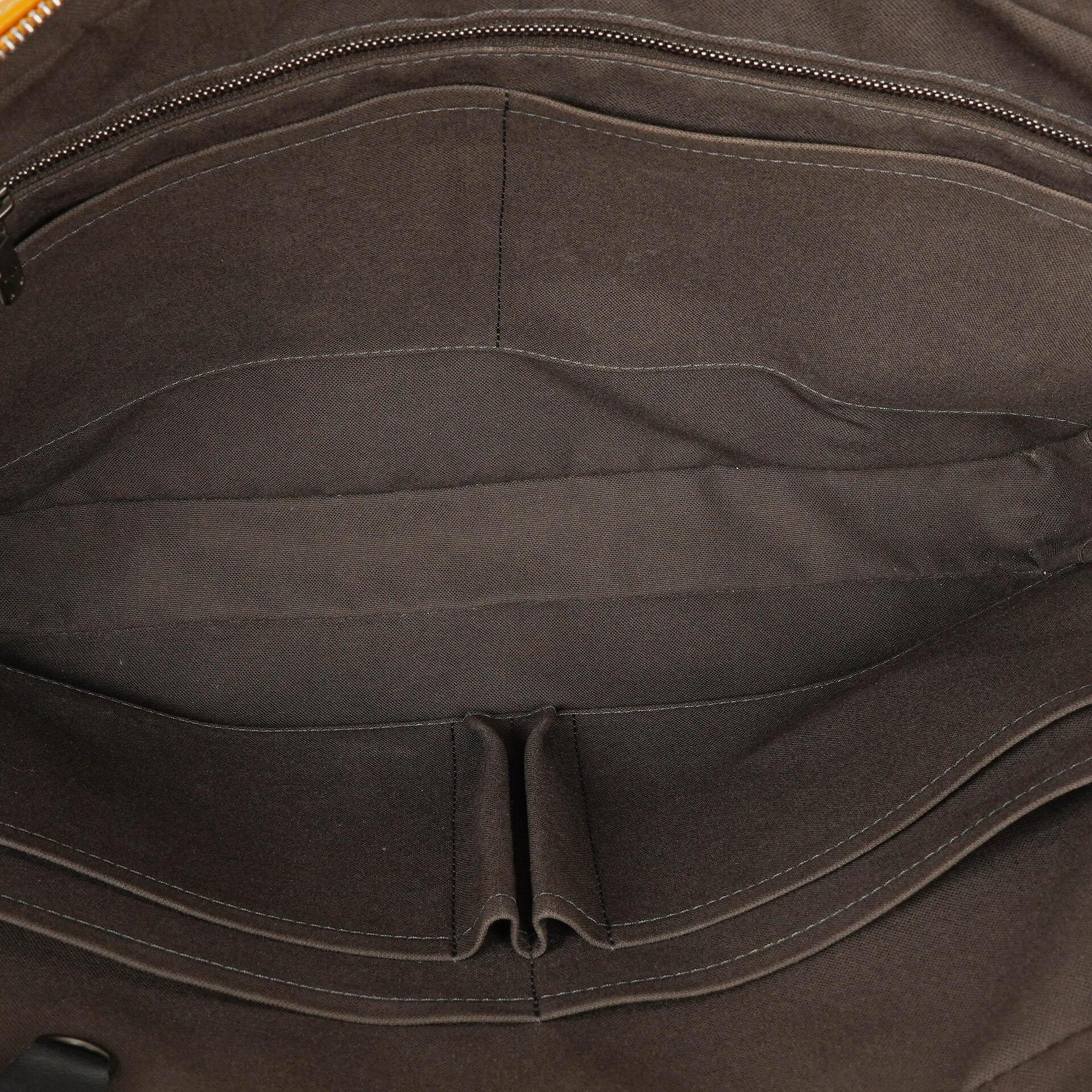 Louis Vuitton Porte-Documents Voyage Aktentasche aus Solar Damier Infini Leder