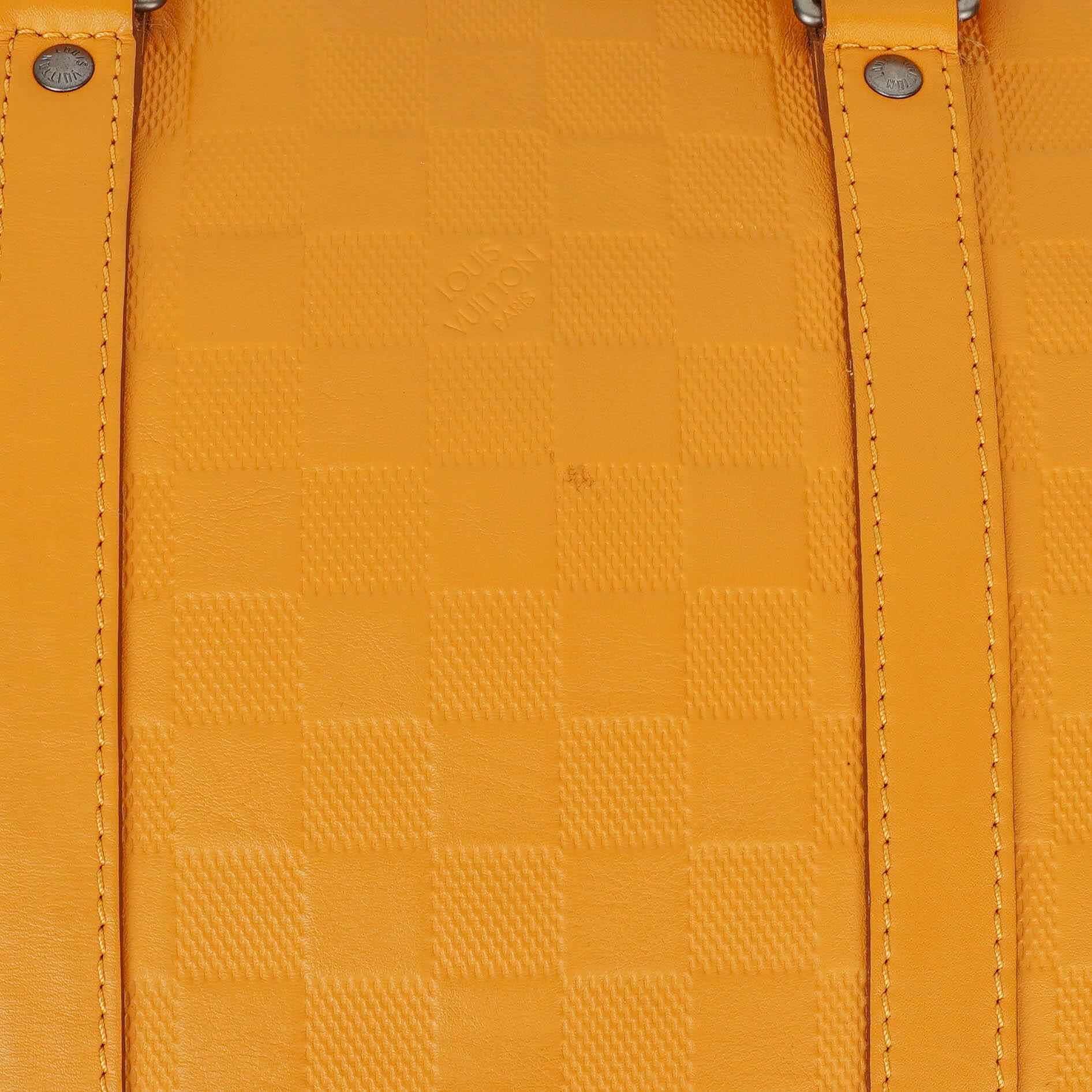 Louis Vuitton Porte-Documents Voyage Aktentasche aus Solar Damier Infini Leder
