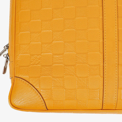 Louis Vuitton Porte-Documents Voyage Aktentasche aus Solar Damier Infini Leder