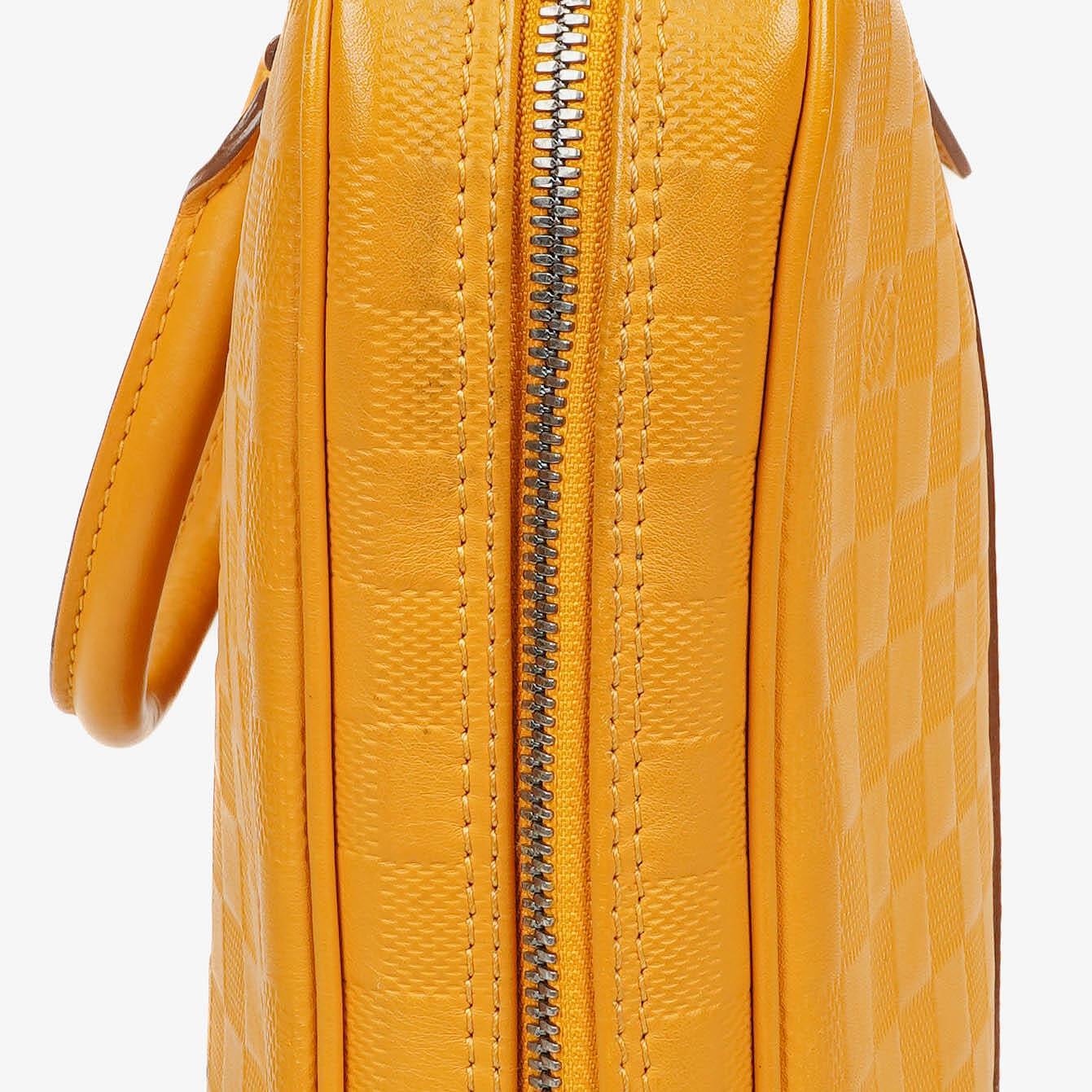 Louis Vuitton Porte-Documents Voyage Aktentasche aus Solar Damier Infini Leder