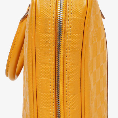 Louis Vuitton Porte-Documents Voyage Aktentasche aus Solar Damier Infini Leder