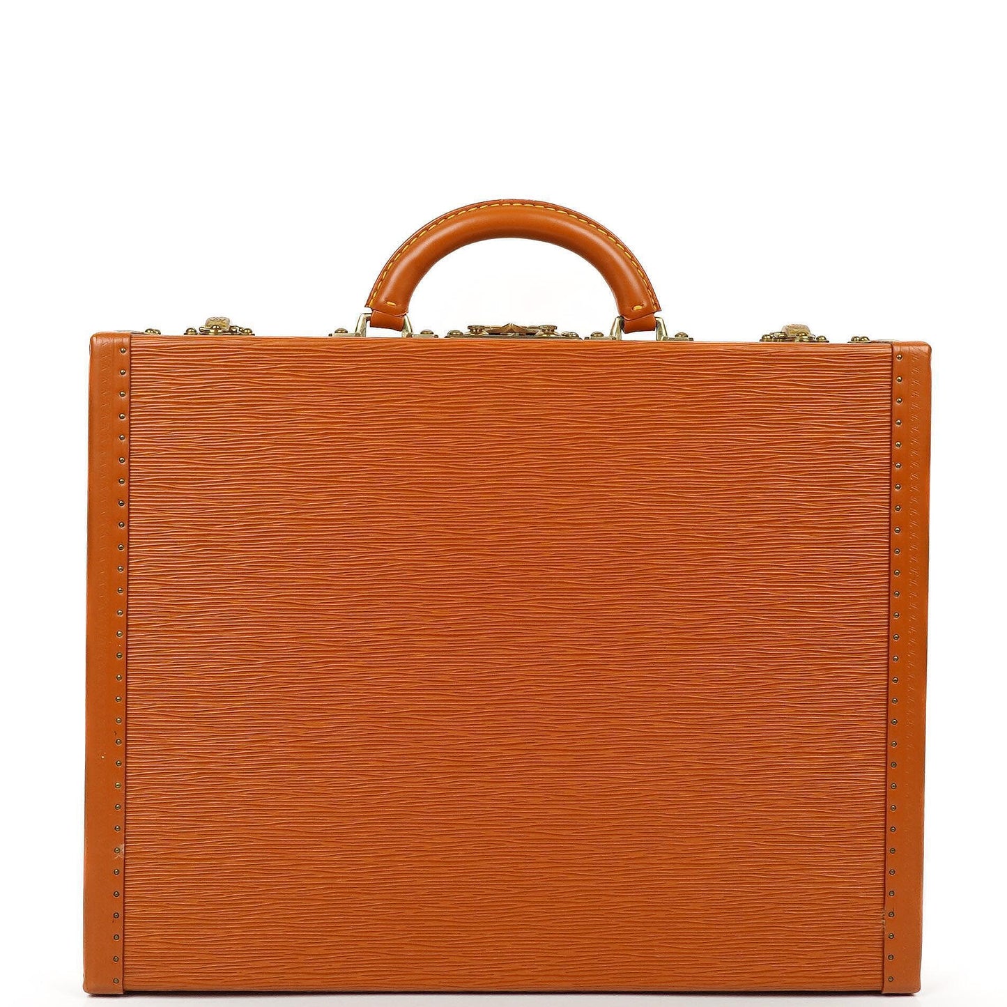 Louis Vuitton President Classeur 45 Aktentasche aus Epi Leder in Cognac