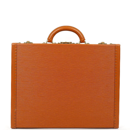 Louis Vuitton President Classeur 45 Aktentasche aus Epi Leder in Cognac