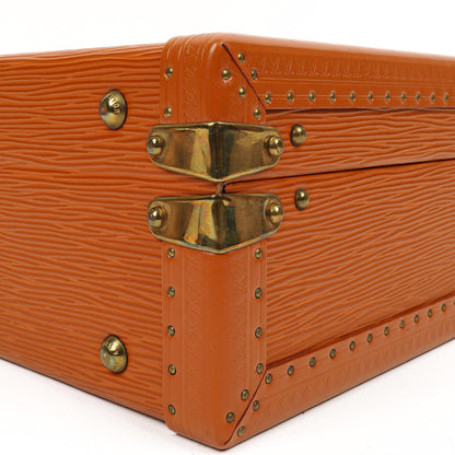 Louis Vuitton President Classeur 45 Aktentasche aus Epi Leder in Cognac