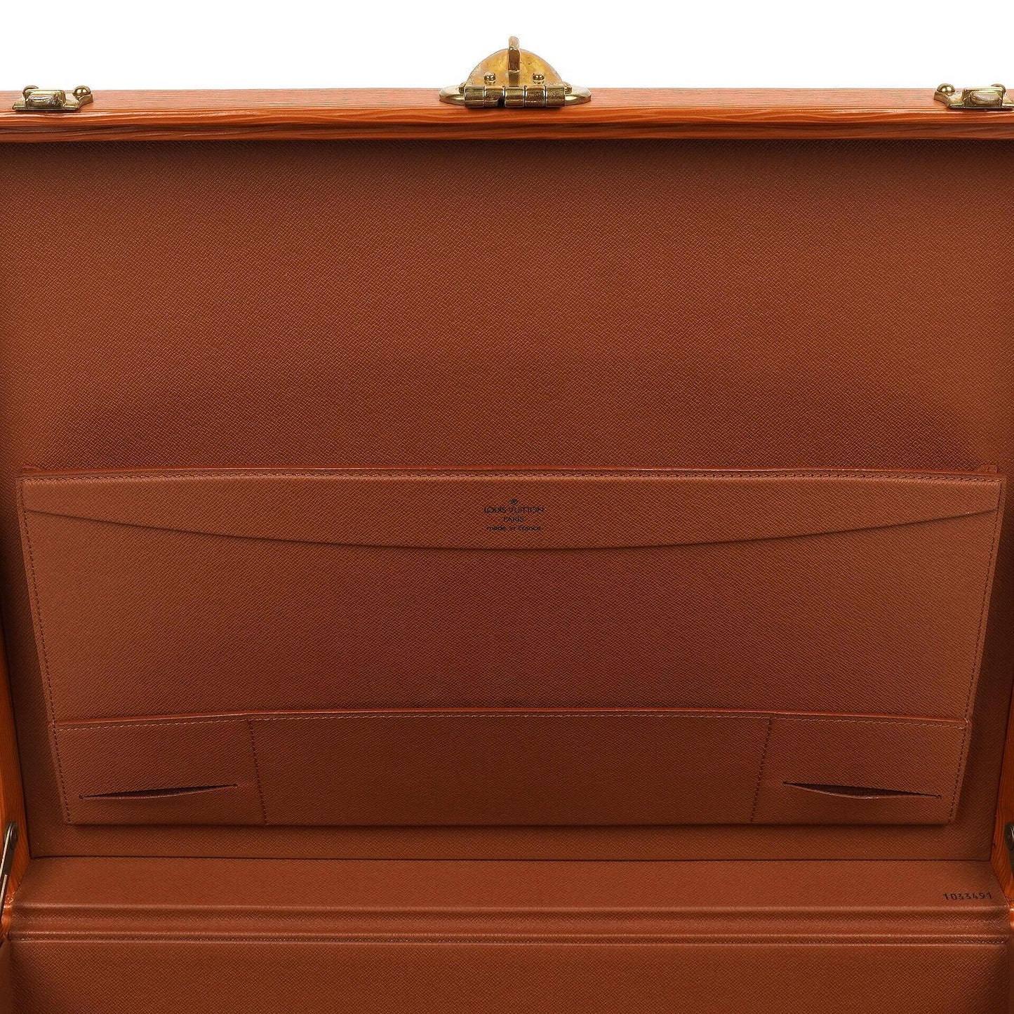 Louis Vuitton President Classeur 45 Aktentasche aus Epi Leder in Cognac