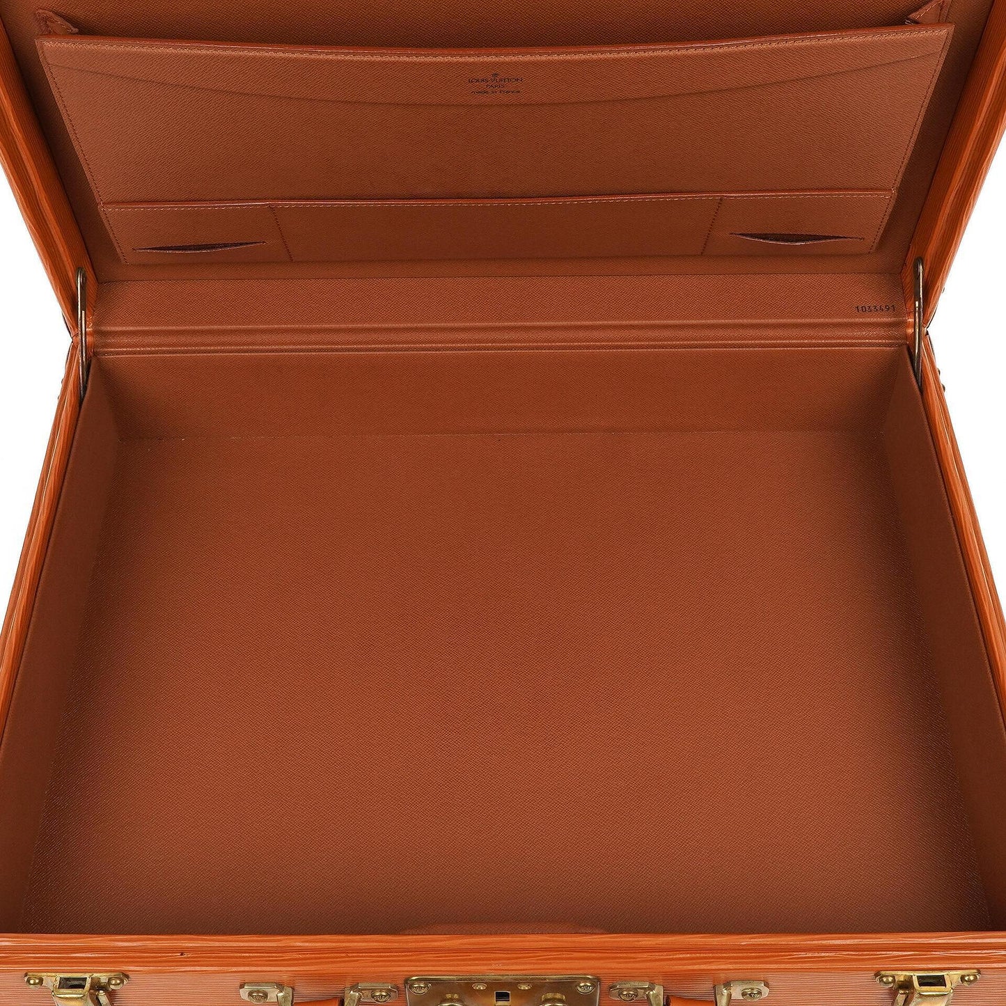 Louis Vuitton President Classeur 45 Aktentasche aus Epi Leder in Cognac