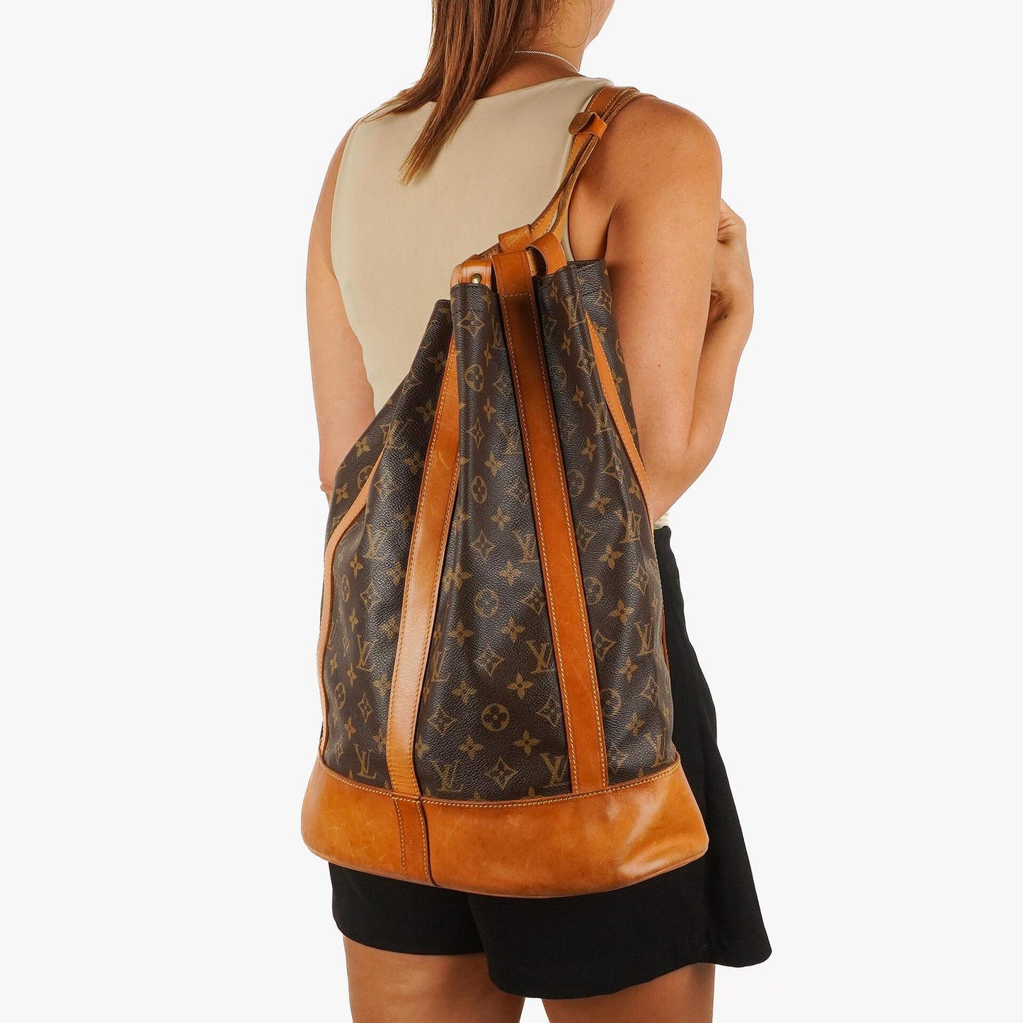 Louis Vuitton Randonnee GM Monogram Canvas Rucksack