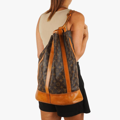 Louis Vuitton Randonnee GM Monogram Canvas Rucksack