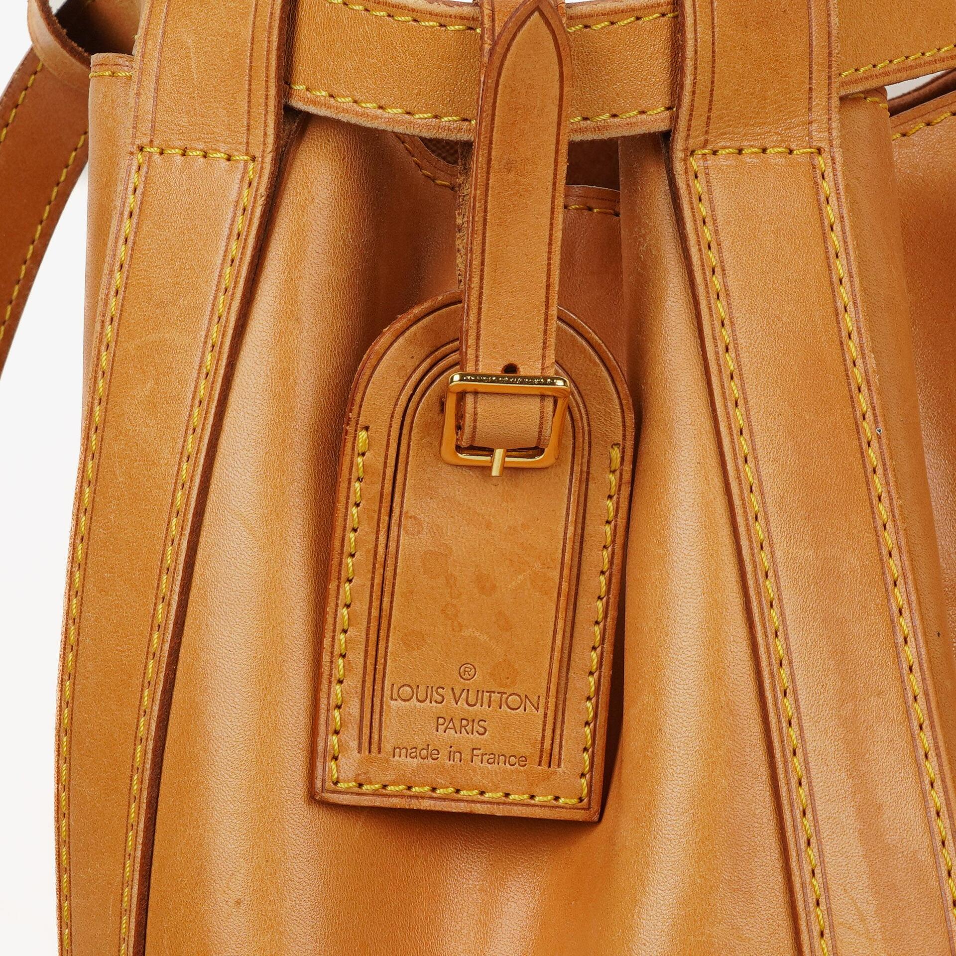 Louis Vuitton Randonnee GM Rucksack aus Vachetta-Leder