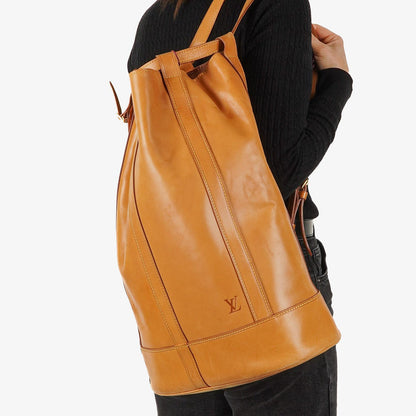 Louis Vuitton Randonnee GM Rucksack aus Vachetta-Leder