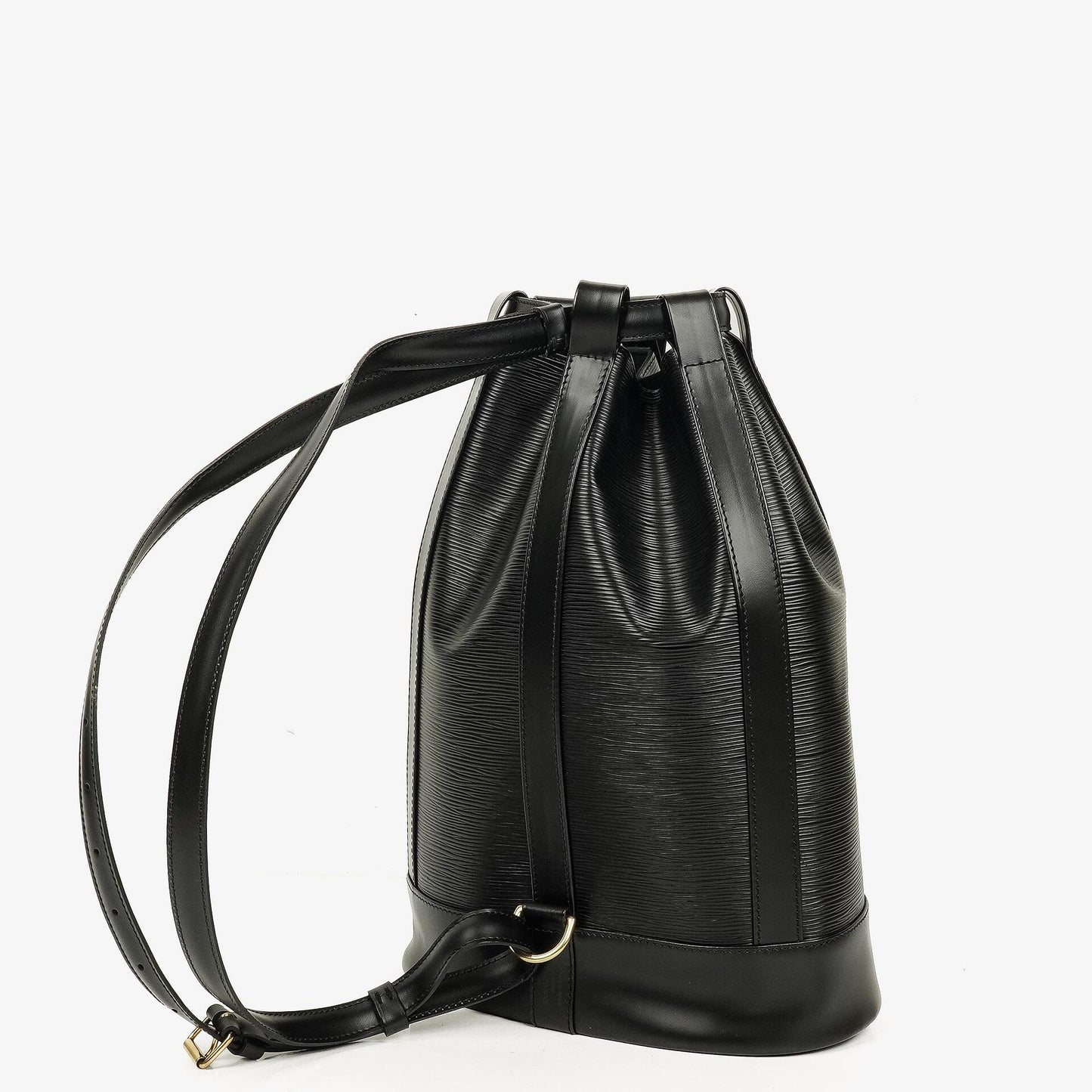 Louis Vuitton Randonnée PM Rucksack aus schwarzem Epi-Leder