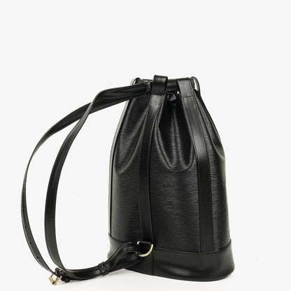 Louis Vuitton Randonnée PM Rucksack aus schwarzem Epi-Leder