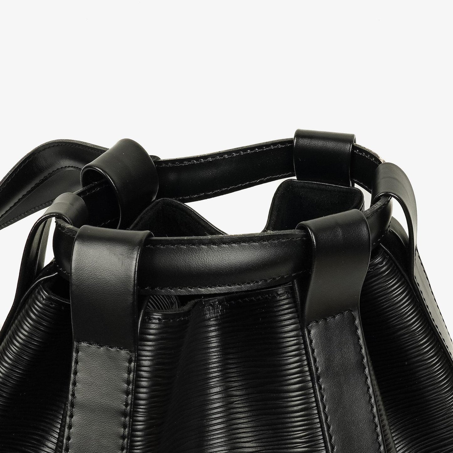 Louis Vuitton Randonnée PM Rucksack aus schwarzem Epi-Leder