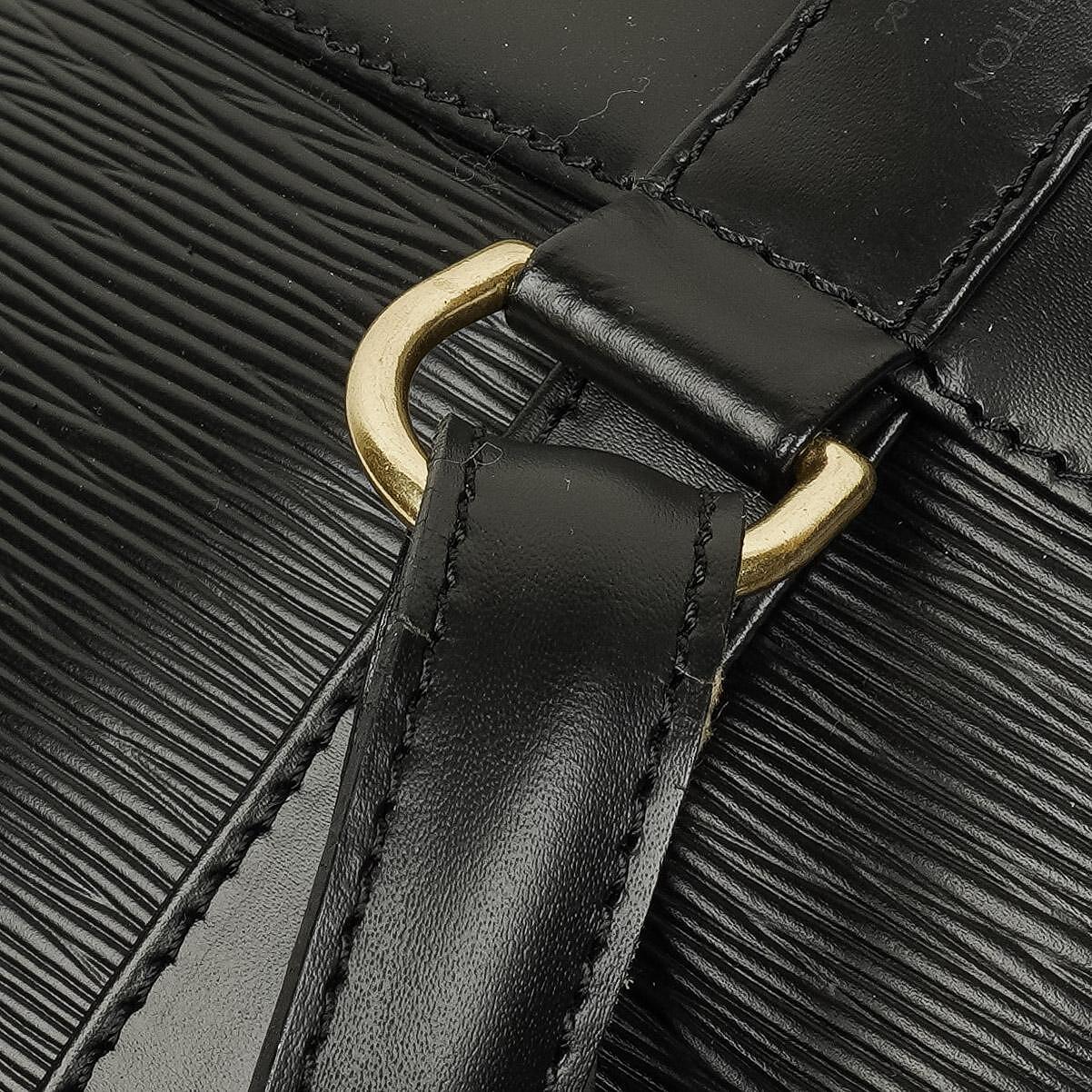 Louis Vuitton Randonnée PM Rucksack aus schwarzem Epi-Leder
