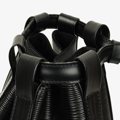 Louis Vuitton Randonnée PM Rucksack aus schwarzem Epi-Leder