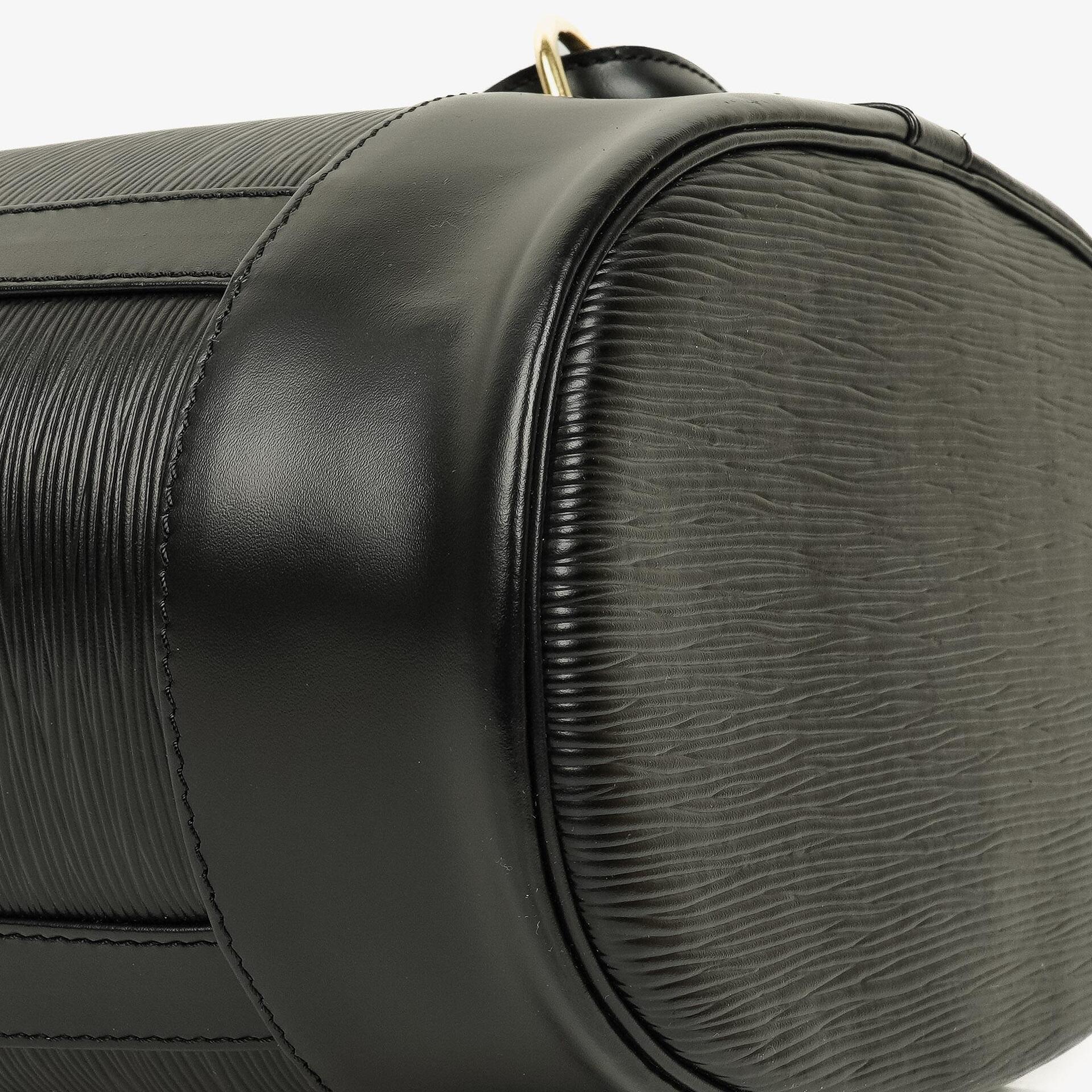 Louis Vuitton Randonnée PM Rucksack aus schwarzem Epi-Leder
