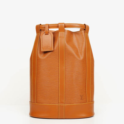 Louis Vuitton Randonnée PM Rucksack aus Epi Canvas in Cognac